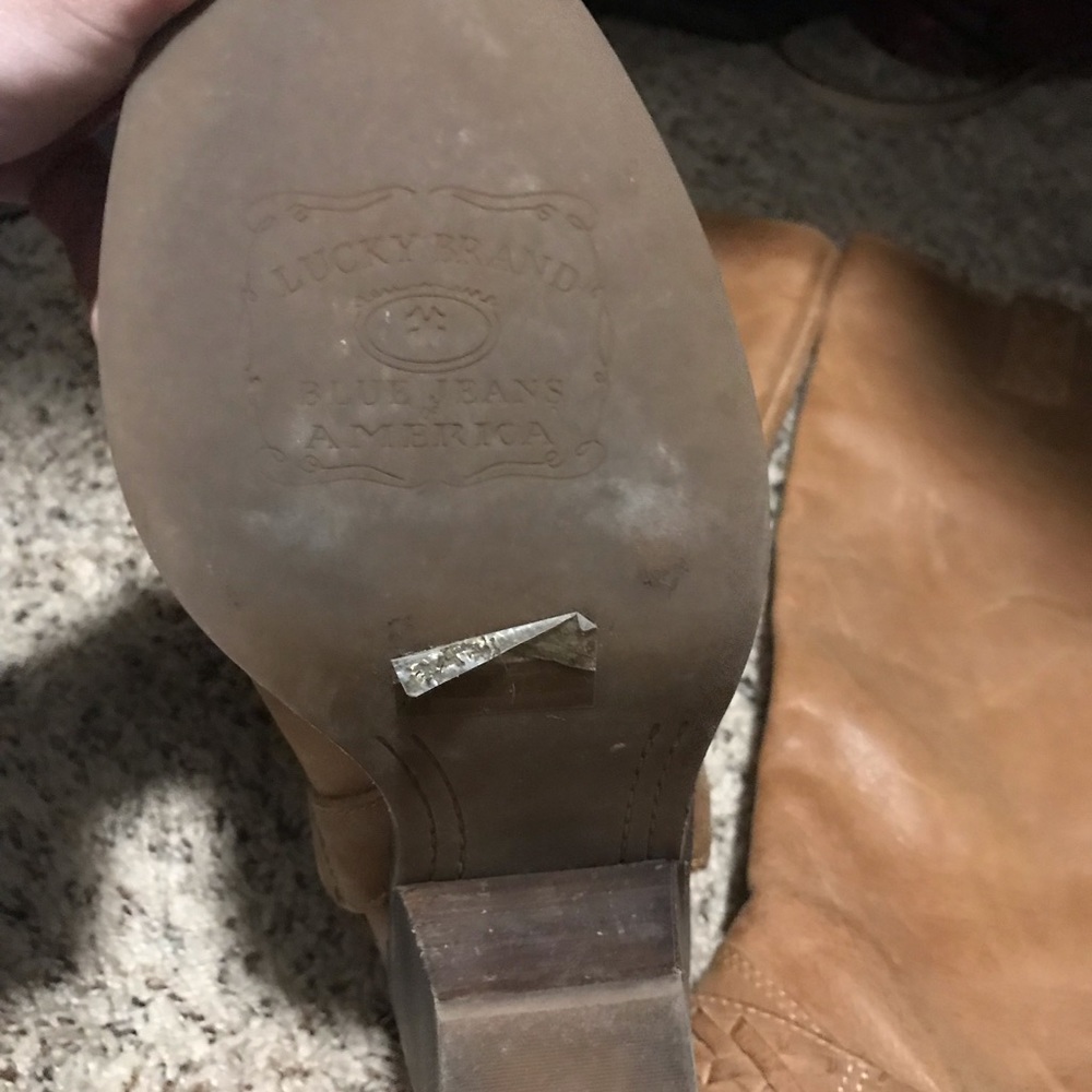 Lucky Brand Tall Leather Boots